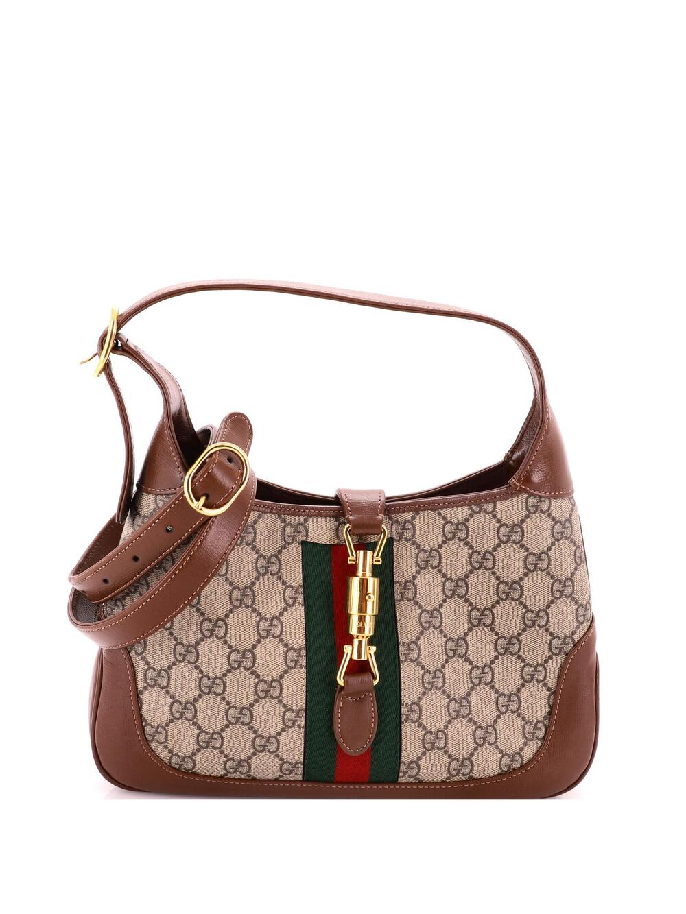 Gucci Jackie Hobo Gg Coated Canvas #364543G20B